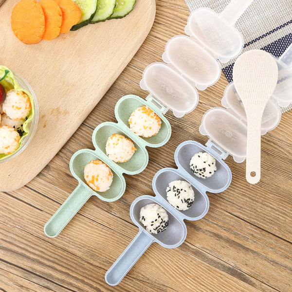 3 Piece Perfect Rice Ball Maker - ineedsushi
