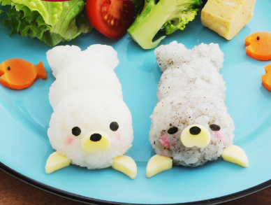 Kid-Friendly Panda Rice Ball Mould Set - ineedsushi